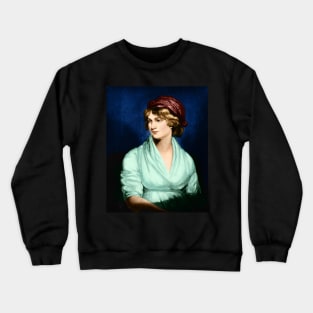 Mary Wollstonecraft, English Author Crewneck Sweatshirt